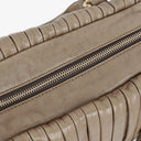 Miu Miu Plisse Studded Matelassé Bag
