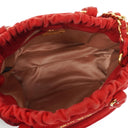 Miu Miu Rosso Camoscio Small Satchel Bag