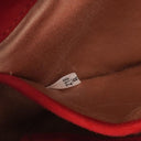 Miu Miu Rosso Camoscio Small Satchel Bag