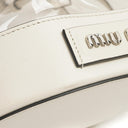 Miu Miu Transparent Drawstring White Bianco Bucket Bag