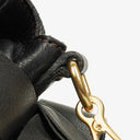 Miu Miu Vitello Black Bow Satchel Bag