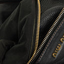 Miu Miu Vitello Black Bow Satchel Bag