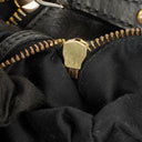 Miu Miu Vitello Black Caribu Leather Tote Bag