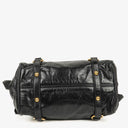 Miu Miu Vitello Black Small Bow Satchel Bag