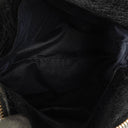 Miu Miu Vitello Black Small Bow Satchel Bag