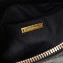 Miu Miu Vitello Black Small Bow Satchel Bag