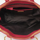 Miu Miu Vitello Caribu Pink Leather Tote Bag