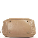 Miu Miu Vitello Lux Beige Satchel Bag