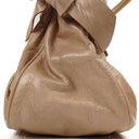 Miu Miu Vitello Lux Beige Satchel Bag