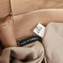 Miu Miu Vitello Lux Beige Satchel Bag
