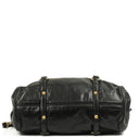 Miu Miu Vitello Lux Black Bow Satchel Bag