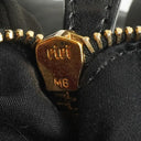 Miu Miu Vitello Lux Black Bow Satchel Bag