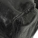 Miu Miu Vitello Lux Black Bow Satchel Bag