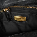 Miu Miu Vitello Lux Black Bow Satchel Bag
