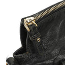 Miu Miu Vitello Lux Black Mini Bow Satchel Bag