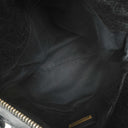 Miu Miu Vitello Lux Black Mini Bow Satchel Bag