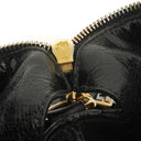 Miu Miu Vitello Lux Black Mini Bow Satchel Bag