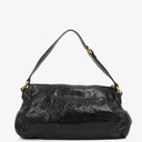 Miu Miu Vitello Lux Black Satchel Bag