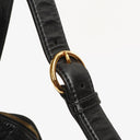 Miu Miu Vitello Lux Black Satchel Bag