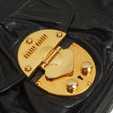 Miu Miu Vitello Lux Black Satchel Bag