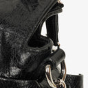 Miu Miu Vitello Lux Black Small Bow Satchel Bag