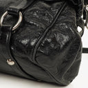Miu Miu Vitello Lux Black Small Bow Satchel Bag