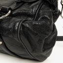 Miu Miu Vitello Lux Black Small Bow Satchel Bag