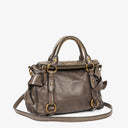 Miu Miu Vitello Lux Bow Satchel Bag