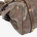 Miu Miu Vitello Lux Bow Satchel Bag