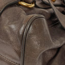 Miu Miu Vitello Lux Bow Satchel Bag