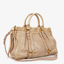 Miu Miu Vitello Lux Cipria Satchel Bag