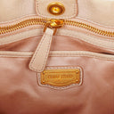 Miu Miu Vitello Lux Cipria Satchel Bag