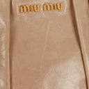 Miu Miu Vitello Lux Cipria Satchel Bag
