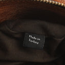 Miu Miu Vitello Lux Cognac Mini Bow Satchel Bag