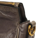 Miu Miu Vitello Lux Fumo Bow Bag