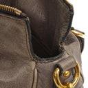 Miu Miu Vitello Lux Fumo Bow Bag