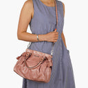 Miu Miu Vitello Lux Loto Satchel Bag