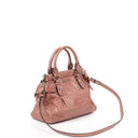 Miu Miu Vitello Lux Loto Satchel Bag