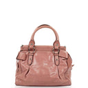 Miu Miu Vitello Lux Loto Satchel Bag