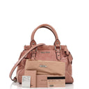 Miu Miu Vitello Lux Loto Satchel Bag