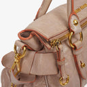 Miu Miu Vitello Lux Mughetto Satchel Bag