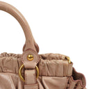 Miu Miu Vitello Lux Mughetto Satchel Bag