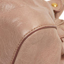 Miu Miu Vitello Lux Mughetto Satchel Bag
