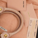 Miu Miu Vitello Lux Mughetto Satchel Bag
