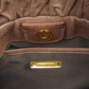 Miu Miu Vitello Lux Mughetto Satchel Bag