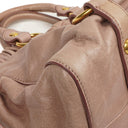 Miu Miu Vitello Lux Mughetto Satchel Bag