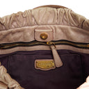 Miu Miu Vitello Lux Mughetto Satchel Bag