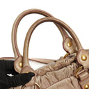Miu Miu Vitello Lux Mughetto Satchel Bag