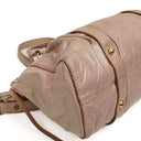 Miu Miu Vitello Lux Mughetto Satchel Bag