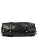 Miu Miu Vitello Lux Nero Black Satchel Bag